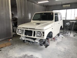 カーショップ SCM ・CEOブログ | タテグロの作業状況