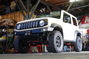 ジムニー　ジムニーシエラ　JB74　ジムニーカスタム　ジムニーシエラカスタム　ジムニーリフトアップ　ジムニーバンパー