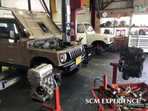 ジムニー　JA22　K6A　オーバーホール