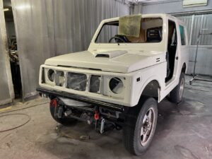 ジムニー　JA11　レストア　オールペン