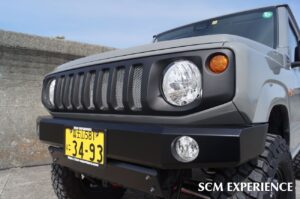 ジムニー　JB64　JB74　バンパー　SCM　SCMカスタムスチールバンパー