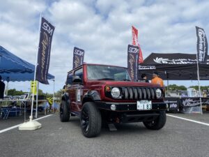 ジムニー　ジムニーシエラ　JB74　ローダウン　ジムニースーパーラップ