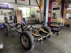 ジムニー　SJ10　レストア