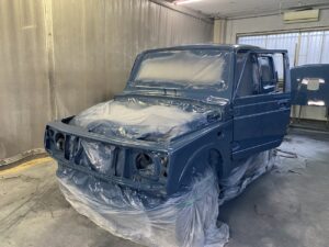 ジムニー　オールペン　アルルブルー　JA12　JA22　SCMEXPERIENCE