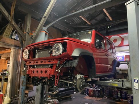 ジムニーノマド　JC74　下回り防錆　ノックスドール