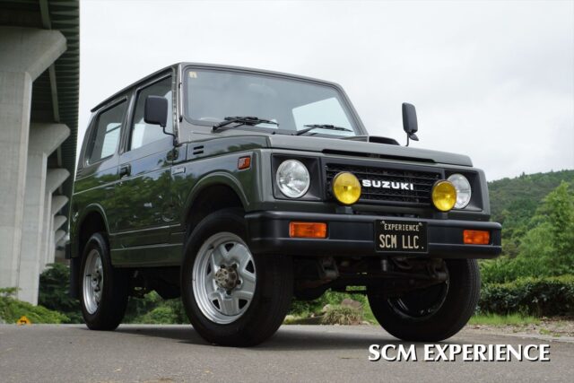 販売車輌入荷のお知らせ ジムニー JA22 パノラミックルーフ